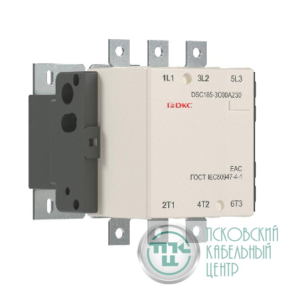 Контактор магнитный DSC185-3C00A230 185А 90кВт (AC3) 220В AC YON DSC185-3C00A230
