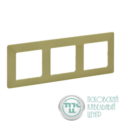 Рамка 3-м Valena Life универсальная лайм Leg 754083