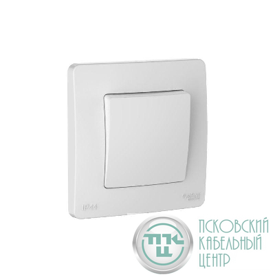 Переключатель 1-кл. СП Blanca 10А IP44 (сх.6) 250В бел. SE BLNVS410601