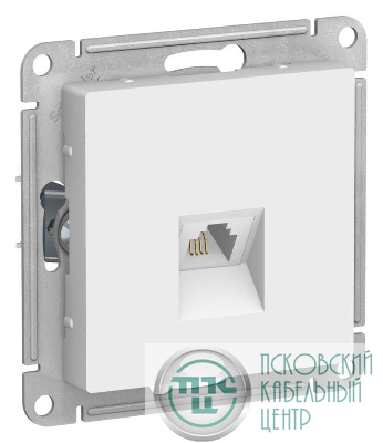Розетка телефонная AtlasDesign RJ11 механизм лотос SE ATN001381