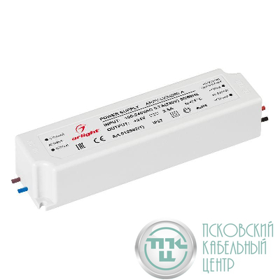 Блок питания ARPV-LV24060-A 24В 2.5А 60Вт IP67 пластик Arlight 018982(1)