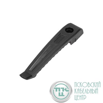 Держатель кабеля для прямого монтажа односторонний черн. 140мм (уп.20шт) Rexant 28-4015