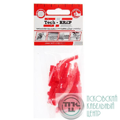 Дюбель распорный 6х30 тип Т трехсегментный (уп.30шт) Tech-Krep/Zitar 112953