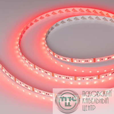 Лента светодиодная RT-B72-10mm 12V RGB 15Вт/м IP20 5060 (уп.5м) Arlight 016246(2)