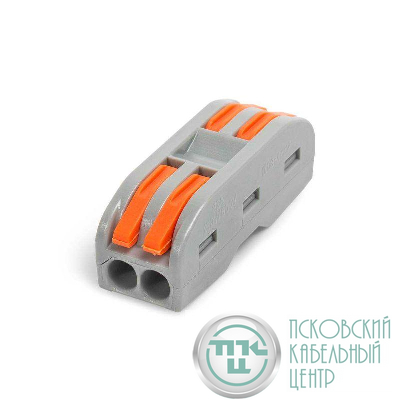 Клемма проходная СМК 222-2412 КВТ 87636
