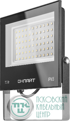 Прожектор светодиодный 90 550 OFL-70-4K-BL-IP65-LED 70Вт 4000К IP65 5600лм черн. ОНЛАЙТ 90550