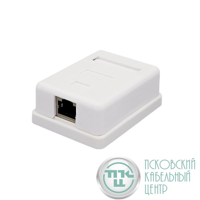 Розетка компьютерная 1-м 8P8C (RJ-45) FTP 5е SUPRLAN 10-0354
