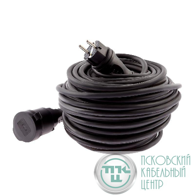 Удлинитель-шнур 1х40м с заземл. 16А IP44 UPx-1e-3х1.5-40m-IP44(KG) КГ 3х1.5 (бухта) Эра Б0050860