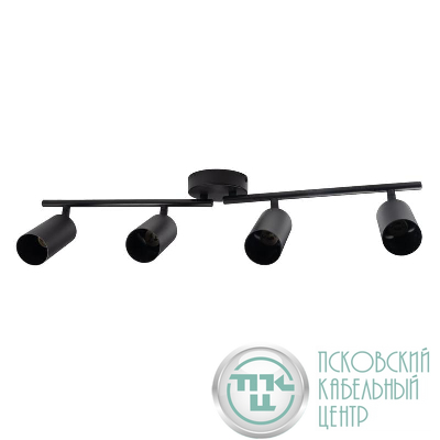 Светильник PCL-0504 4xGU10 IP20 230В BL настен./потолочн. декор. под лампу JazzWay 5066724