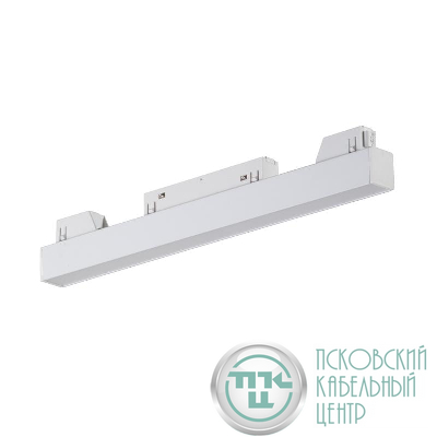 Светильник светодиодный трековый магнитный 10Вт 48В 4000К 300мм 120град. бел. Vitaluce VT0200001-00