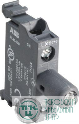Патрон MLBL-08BL со встр. светодиод. син. 380В AC для боксов ABB 1SFA611621R2084