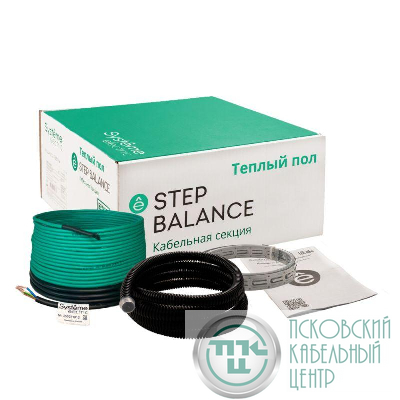 Секция кабельная (теплый пол) Step Balance 18Вт/м 1170Вт 65м SE SBC018065