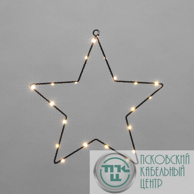 Фигура светодиодная подвесная"Звезда" на метал. каркасе тепл. бел. Neon-Night 501-057