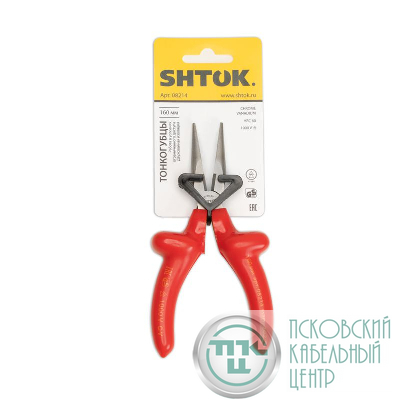 Тонкогубцы диэлектрические 1000В 160мм (08214) SHTOK 376300