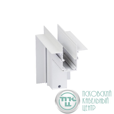 Коннектор угловой наружный 100х100мм для шинопровода скрытой установки Vitaluce VT0200032-00