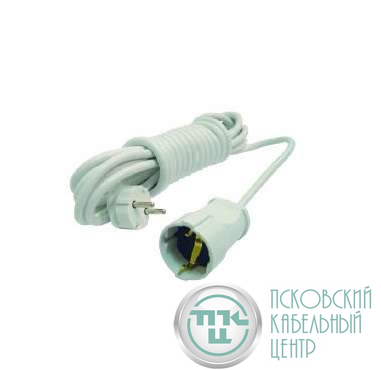 Удлинитель-шнур 1х5м с заземл. 16А IP20 Makel 10006