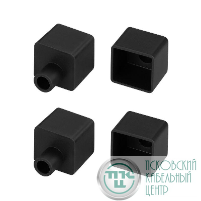 Заглушка WPH-FLEX-1616 BLACK с отверстием пластик (комплект) Arlight 045873