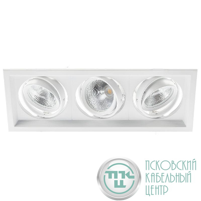 Светильник светодиодный встраив. SKD-13-36-40K-W20 3х20Вт 5400Лм 4000К 390х150х110 ЭРА Б0049782