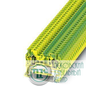 Клемма заземления ST 2.5-PE Phoenix contact 3031238