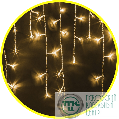 Гирлянда светодиодная "Бахрома" 93 688 NGF-D029-02 4.7х0.6м 240LED WW IP44 BL Navigator 93688