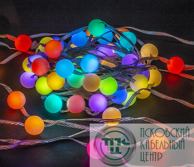 Гирлянда 93 715 NGF-D022-05 (умная гирлянда шарики RGB 66 12м IP20 TR) Navigator 93715