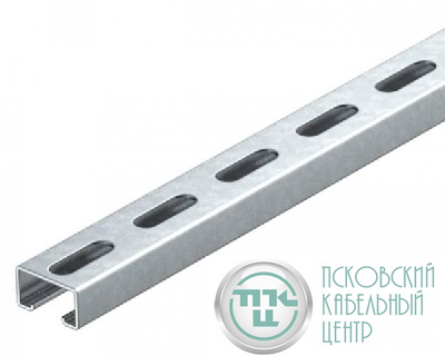Профиль С-образный 40х22.5 L2000 сталь 2мм CPS 4L 2M FT гор. оцинк. OBO 1121979
