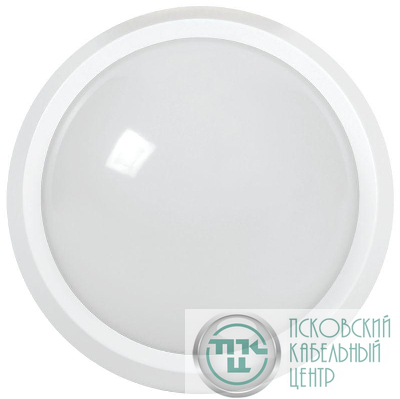 Светильник светодиодный ДПО 5050 18Вт 4000К IP65 круг бел. IEK LDPO0-5050-18-4000-K01