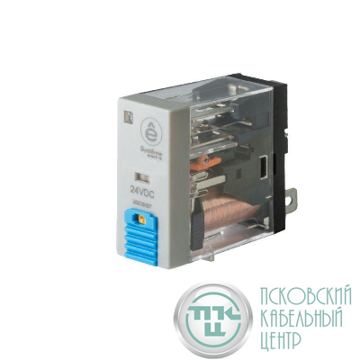 Реле 8А 2CO 24В DC тест кнопка LED SE SXG22BD