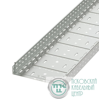 Лоток листовой перфорированный 400х100 L3000 сталь 1мм гор. оцинк. DKC 35345HDZ