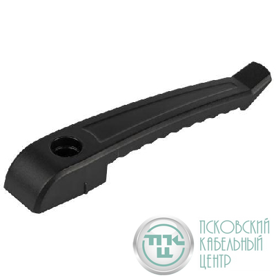 Держатель кабеля DKO-136-B-MP односторонний прямой монтаж 136мм черн. (уп.20шт) Эра Б0062039