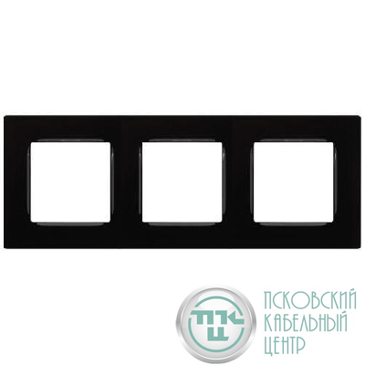 Рамка 3-м 12-5203-06 Классик черн. Эра Б0067694