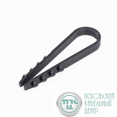Дюбель-хомут ДХ 5-10 для круглого кабеля нейлон черн. (уп.100шт) Fortisflex 59544
