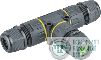 Коннектор кабельный T-образный 82 836 NTB-T02-3P-IP68 3PIN Navigator 82836