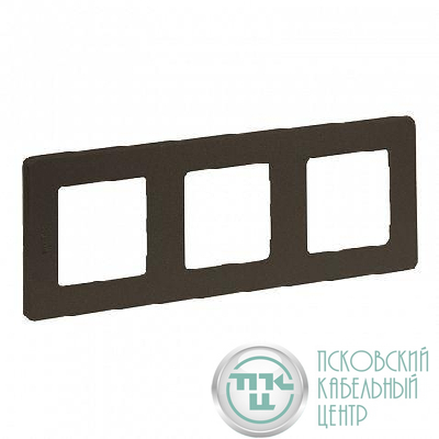 Рамка 3-м Inspiria бронз. IEK 673959