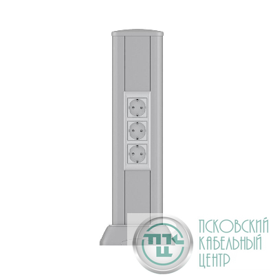 Мини-колонна 0.5м алюм. сер. метал. RAL 9006 DKC 19554