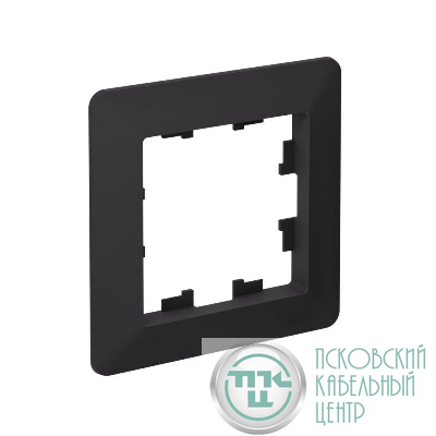 Рамка 1-м AtlasDesign Air карбон/дым. черн. SE ATN221001