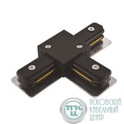 Коннектор T-образный PTR CT-BL накладной/подвесной шинопровод черн. Pro JazzWay 5010857