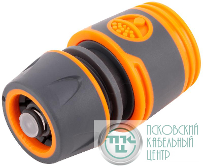 Соединитель двухкомпонентный с автостопом 1/2дюйм FIT 77743
