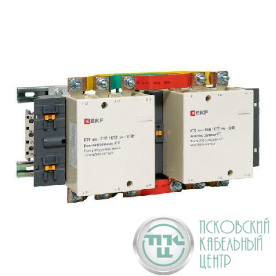Контактор реверсивный КТЭ 185А кат. 230В AC 2НО EKF ctr-b-r-185