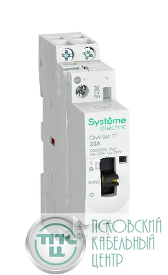 Контактор 2п City9 Set 2НО 20А AC 230В-230В SE C9C32220