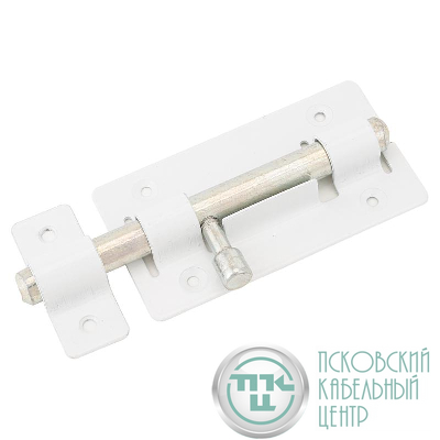 Засов ЗД-01 круглый бел. Секрет Киров 5 371