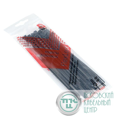 Хомут P6.6 3.6x150 FlexLock стандартный черн. (уп.50шт) PROxima EKF plc-fl-ctsb-3.6x150-r