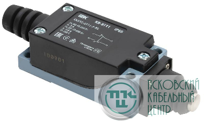 Выключатель концевой КВ-8111 IP65 толкатель купольный IEK KKV12-8111-2-65