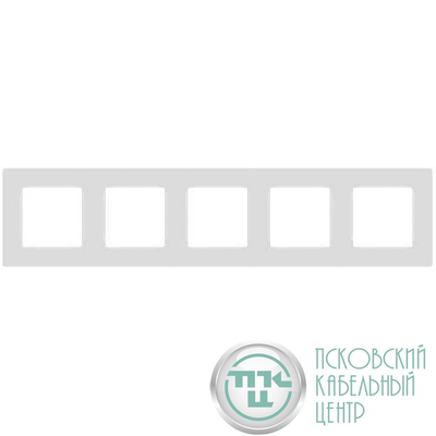 Рамка 5-м 12-5205-01 Классик бел. Эра Б0067777