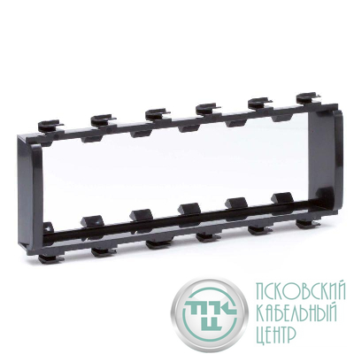 Суппорт 6мод. Viva черн. DKC F0003AB