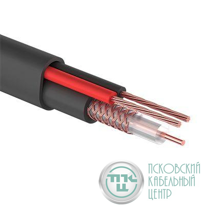 Кабель КВК-П-2+2х0.75 200м Ч (м) REXANT 01-4105