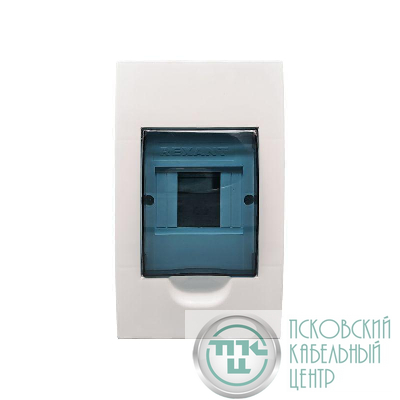 Бокс пластиковый ЩРВ-П-4 IP41 бел. Rexant 11-0204