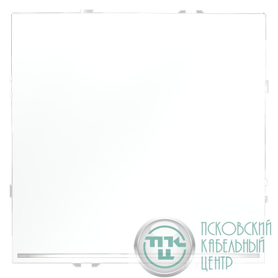 Переключатель проходной 1-кл. СП S70 10А с подсветкой механизм бел. матов. Voltum VLS010402