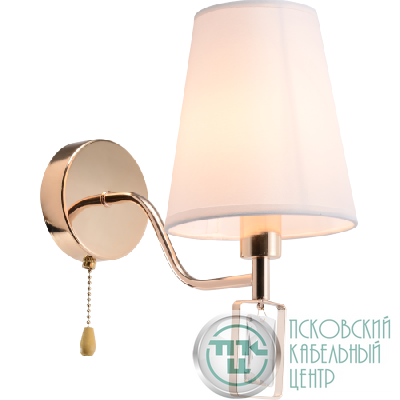 Бра Cristal 2095-401 настенный 1хЕ14 40Вт классика с выключателем Rivoli Б0062119