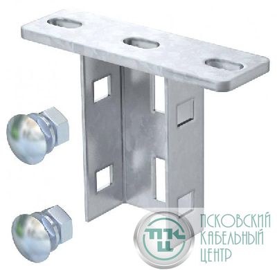 Кронштейн потолочн. для профиля US 3 гор. цинк KU 3 FT OBO 6348874